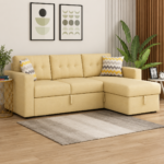 Modern living room with neutral tones